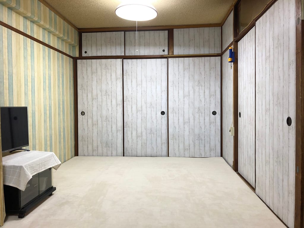 リビングの模様替え後の写真